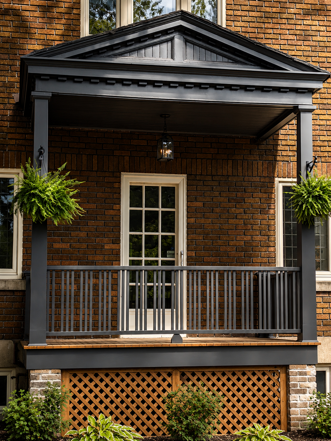 Facade, Entrance & Stairs